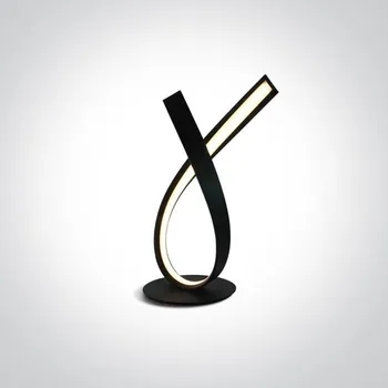 Lampička One Light Hana stolní lampa 1x12 W černá 61086/B