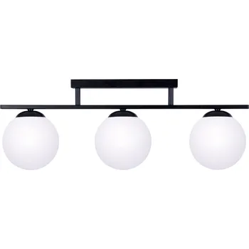 Zuma Line Globe stropní světlo 3x10 W bílá-černá 1212