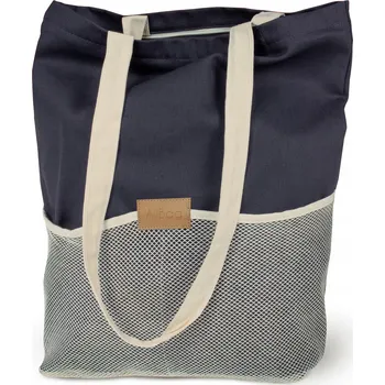 Nákupní taška Látková taška 42 x 38 cm béžová