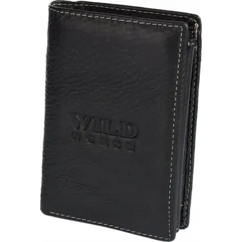 Peněženka Pánská kožená peněženka Wild Horse černá