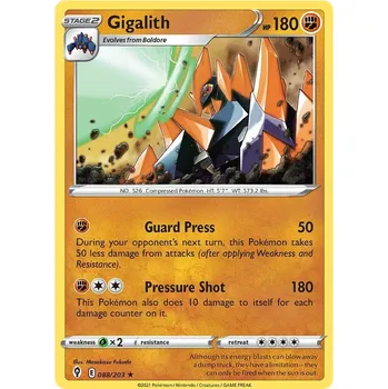 Sběratelská karetní hra Pokémon TCG Gigalith 088/203