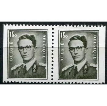 Poštovní známka (1970) MiNr. 1621x Dl + Dr ** - Belgie - Král Baudouin I.