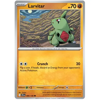 Sběratelská karetní hra Pokémon TCG Larvitar 080/159