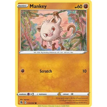 Sběratelská karetní hra Pokémon TCG Mankey 133/264
