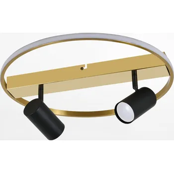 Zuma Line Vienna stropní světlo 3x12 W černá-zlatá CL231045