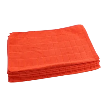 Utěrka Hadr na podlahu z mikrovlákna 50x60cm 250g/m2 KARO červený