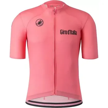 cyklistický dres CASTELLI Cyklistický dres s krátkým rukávem - GIRO D'ITALIA VINTAGE - růžová M