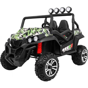 Dětské vozidlo Elektrická čtyřkolka Grand Buggy 4x4 LIFT 2x12/7Ah 4x45W Maskáčová