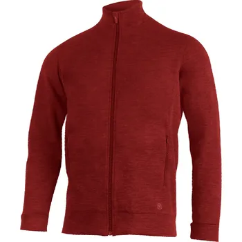 Pánská mikina ARTUR pánská merino mikina/svetr s akrylem - Červená 3636 / M / Červená