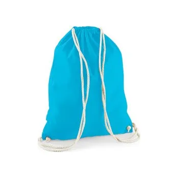 Sportovní batoh Bavlněný batůžek, Surf blue