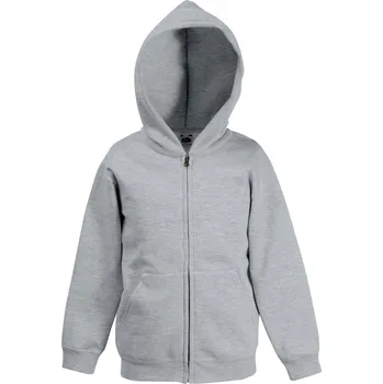 Chlapecká mikina Classic Kids Jacket mikina dětská heather grey 152