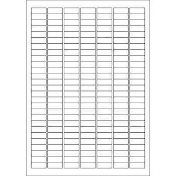 Samolepící etiketa Samolepky 25x10mm, archy A4 10 Ks do tiskárny