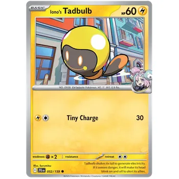 Sběratelská karetní hra Pokémon TCG Iono´s Tadbulb 052/159