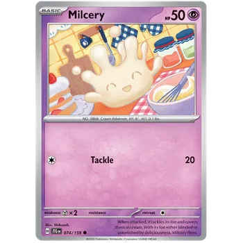 Sběratelská karetní hra Pokémon TCG Milcery 074/159