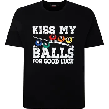 Pánské termoprádlo Tričko s potiskem (Kiss my balls) - v nadměrné velikosti 3180 t436