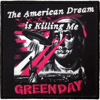 Kšiltovka Green Day American Dream Nažehlovačka