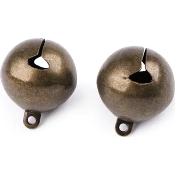 Vánoční dekorace Rolničky mosazné Ø25 mm - mosaz (5 ks)