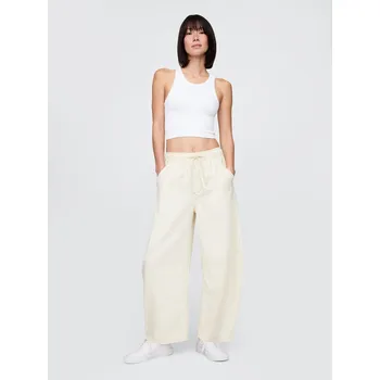 Dámské džíny GAP Džíny Horseshoe UltraSoft - Dámské GAP bílá 3331521