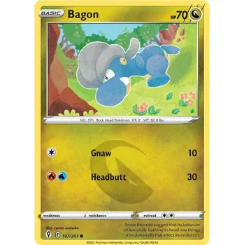 Sběratelská karetní hra Pokémon TCG Bagon 107/203