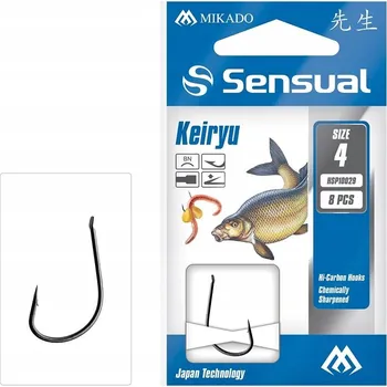 Rybářský háček Háčky Mikado s návazcem, velikost 4 8 ks