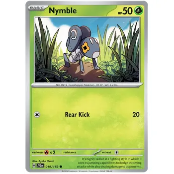 Sběratelská karetní hra Pokémon TCG Nymble 019/159