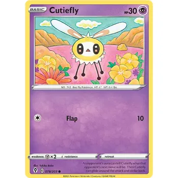 Sběratelská karetní hra Pokémon TCG Cutiefly 078/203