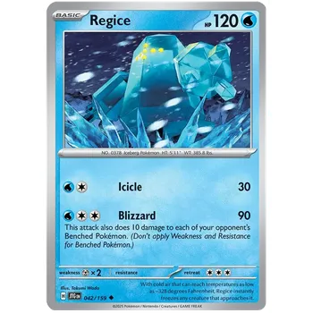 Karetní hra Pokémon TCG Regice 042/159