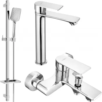 Vodovodní baterie Mexen Royo DQ62 vanová sada, chrom - 72213DQ62-00 Bateriové soupravy