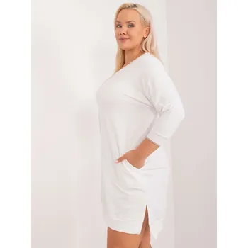 Dámské šaty Šaty Plus size RV-TU-9348.91 RELEVANCE Barva: Tělová, Velikost: UNI