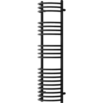 Radiátor Mexen Eros koupelnový radiátor 1200 x 318 mm, 421 W, černý - W112-1200-318-00-70 Koupelnové radiátory