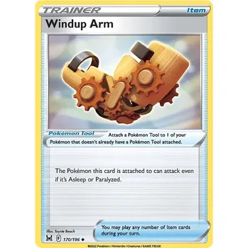 Karetní hra Pokémon TCG Windup Arm 170/196