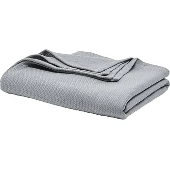 Přehoz na lůžko Today Přehoz na postel Chamre, bavlněný, 220 x 240 cm, šedý