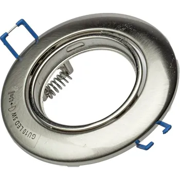 Bodové svítidlo Podhledové svítidlo Round4, 1x chromové kovové stínítko, ch