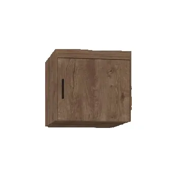 Šatní skříň Nástavec na skříň Melen 1D, Barva: dub lefkas MIRJAN 5903211403729