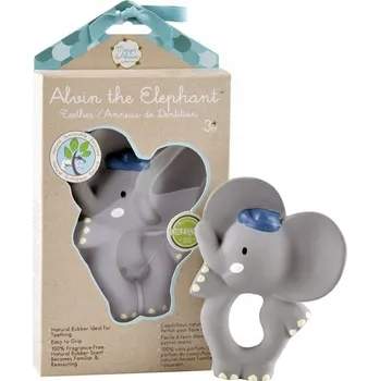 Dřevěné kousátko Meiya & Alvin kaučuk šedé