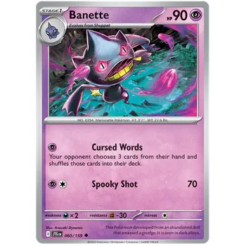 Karetní hra Pokémon TCG Banette 060/159