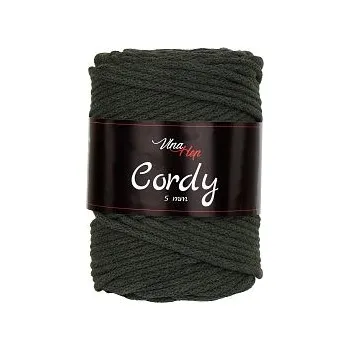 Vlna-hep Cordy šňůry 5mm - 8164 khaki