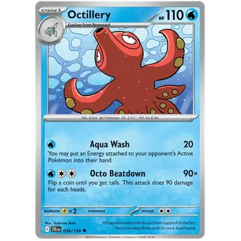Karetní hra Pokémon TCG Octillery 034/159