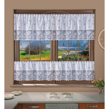 Dante Záclona RŮŽIČKA - 60 cm