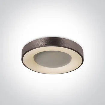 Nástěnné svítidlo One Light Greta nástěnné svítidlo 1x40 W hnědá 62182/BBR/W