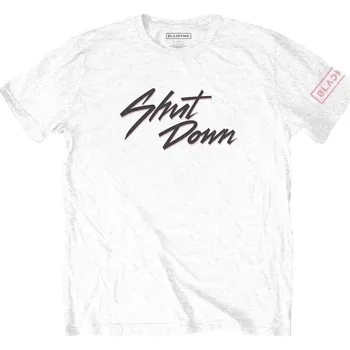 BLACKPINK Shut Down White M Tričko