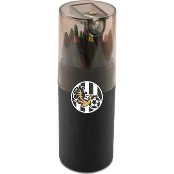 JAKO Tuba FCHK s pastelkami a ořezávátkem vel. 0, černá