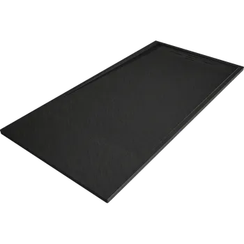 Mexen Amon obdélníkový sprchový kout SMC 160 x 80 cm, černý - 4F708016 Obdélníkové sprchové vaničky