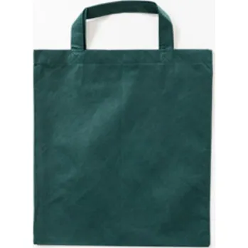 Taška z netkané textílie – krátká držadla, Dark green