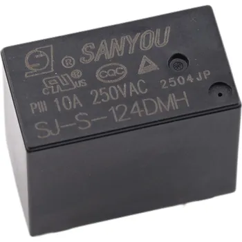Relé Relé SJ-S-124DMH, 24V DC/250V AC 10A
