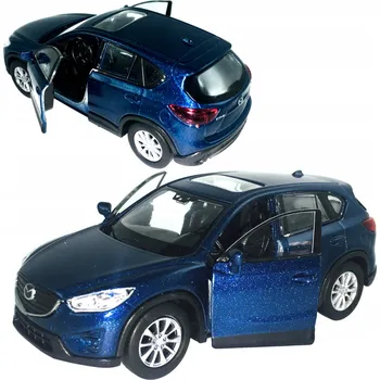 autíčko WELLY MAZDA CX-5 1:34 KOVOVÝ NOVÝ MODEL MODRÝ