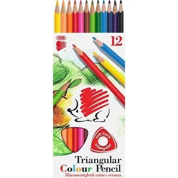 Kresba Pastelové Pastelky Ico 12 ks