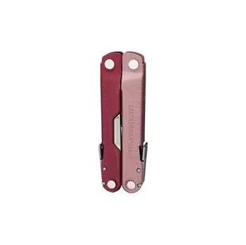 Multifunkční nůž Multifunkční kleště Leatherman REBAR, heathered cranberry/cranberry sheath/ box-int