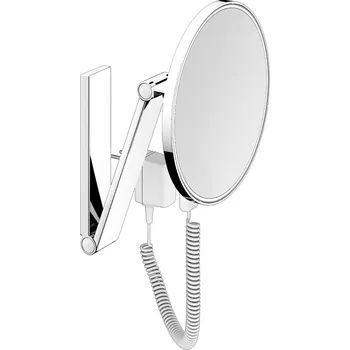 Keuco Cosmetic mirrors kosmetické zrcátko 21.2x31.4 cm kulaté s podsvícením 17612179001