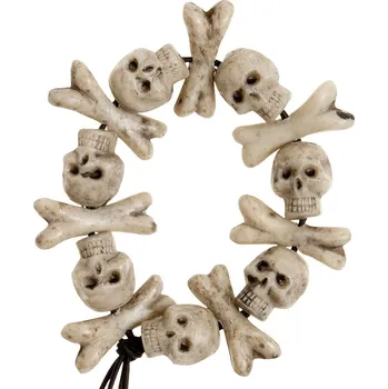 Karnevalový kostým Náramek Kosti a lebky pro domorodce